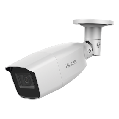 Cámara de Seguridad HiLook by Hikvision - Bala TURBOHD 2 Megapixel (1080p) - Lente Var. 2.8 a 12 mm - CLIMAS EXTREMOS - 