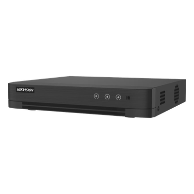 DVR Hikvision - 2 Megapixel (1080p) Lite - Acusense Lite (Evita Falsas Alarmas) - Audio por Coaxitron - 1 Bahia de Disco