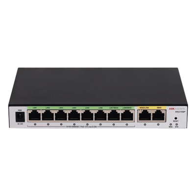 Accesorio de Alarma Hikvision - Router Inalámbrico WISP - Hasta 1200 Mbps - Doble Banda AC (2.4 GHz y 5 GHz) - 4 Puertos