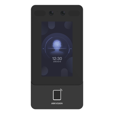 Videoportero Hikvision - Exterior IP65 - Hasta 1.5 mts en lectura de rostro - Soporta P2P Hik-Connect - 1,500 Rostros - 