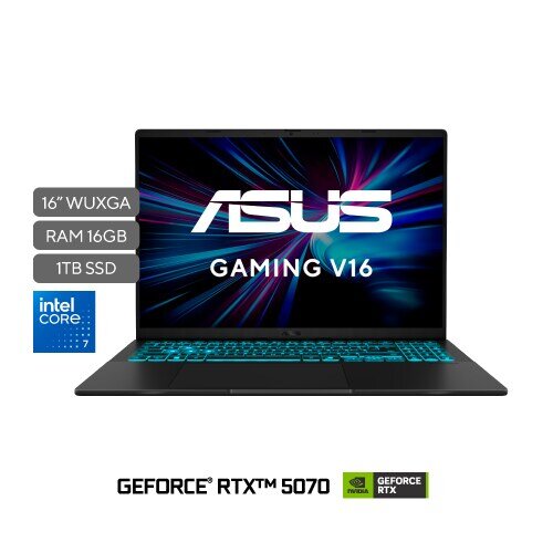 Portátil ASUS Consumo V16 V3607VP-TK079 | Intel® Core™ 7 Processor 240H 2.5 GHz | 16"WUXGA (1920 x 1200 )16:10 - imagen 1