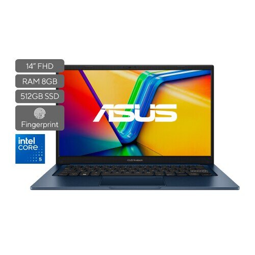 Portátil ASUS Consumo Vivobook 14 X1404VA-EB2263 |Intel® Core™ 5 Processor 120U 1.4 GHz| 14"FHD (1920 x 1080)  - imagen 1