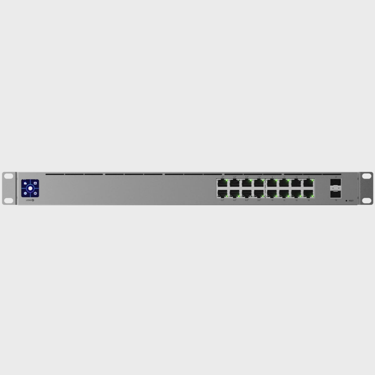 Switch-Ubiquiti-USW-16-POE-16-Puertos-Gigabit-8-PoE+2-SFP-Rack-1U-Gestión-Avanzada