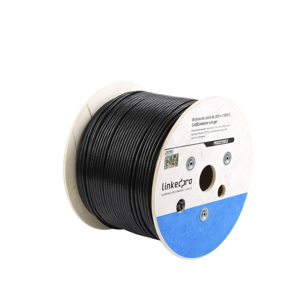 Bobina de Cable LinkedPro PRO-CAT-5E-GELX 305 m Cat 5e