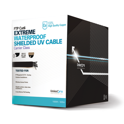 Bobina de Cable FTP LinkedPro PRO-CAT-6-EXT 305 m Cat 6 Exterior
