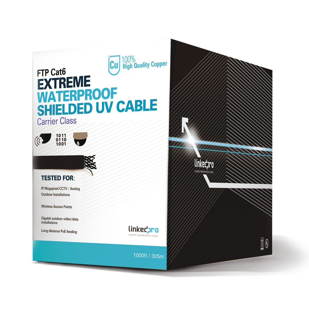 Bobina de Cable LinkedPro PRO-CAT-6-EXT-LITE 305 m Cat 6