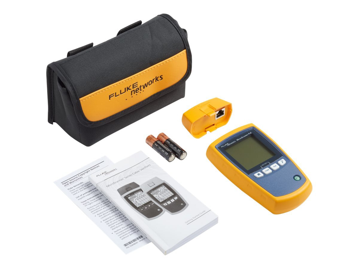 Probador de Red Fluke MicroScanner PoE network tester - vista 1