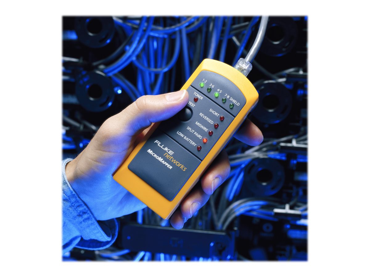 Probador de Red Fluke Networks MicroMapper network tester - vista 2