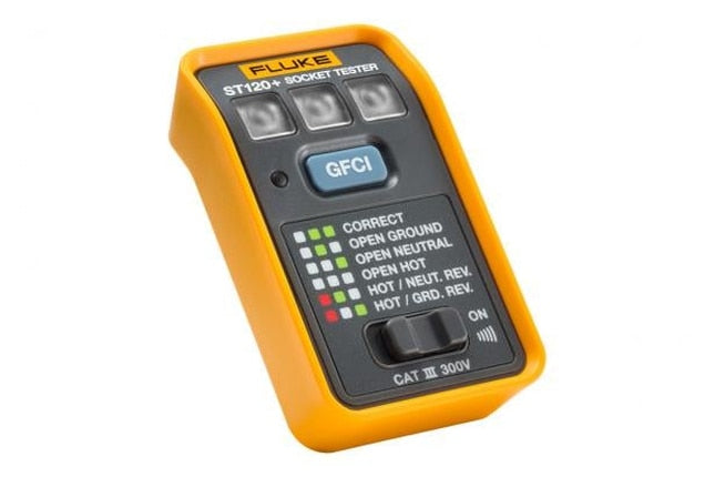 Probador de Red Fluke Networks ST120+ GFCI Socket Tester - vista 2