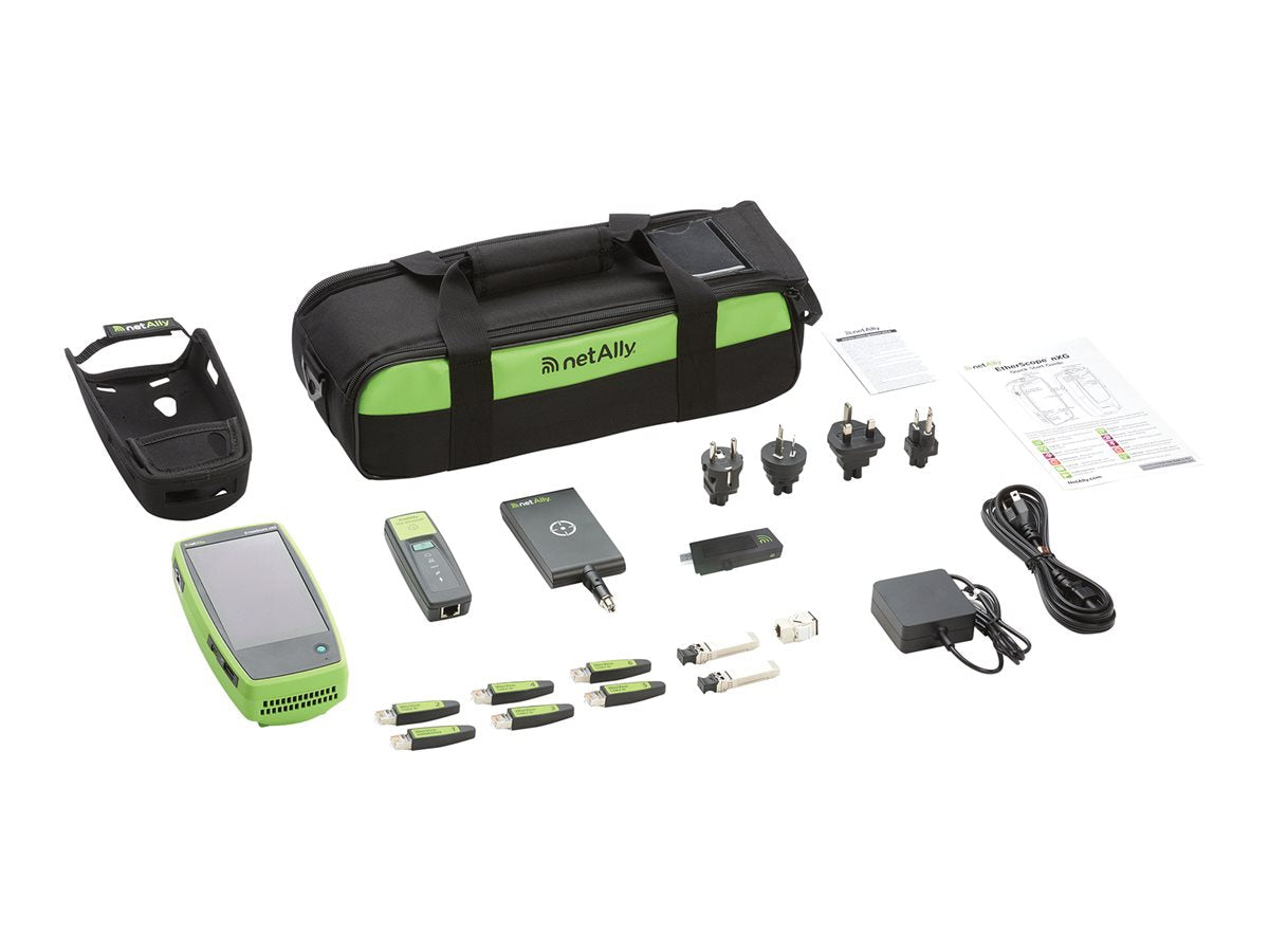 Probador de Red NetAlly EtherScope nXG Portable Network Expert Professional Kit - vista 1