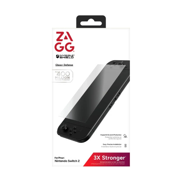 protector-de-pantalla-zagg-invisibleshield-glass+-defense-vidrio-templado-resistente-a-rayones-para-nintendo-switch-2-transparente
