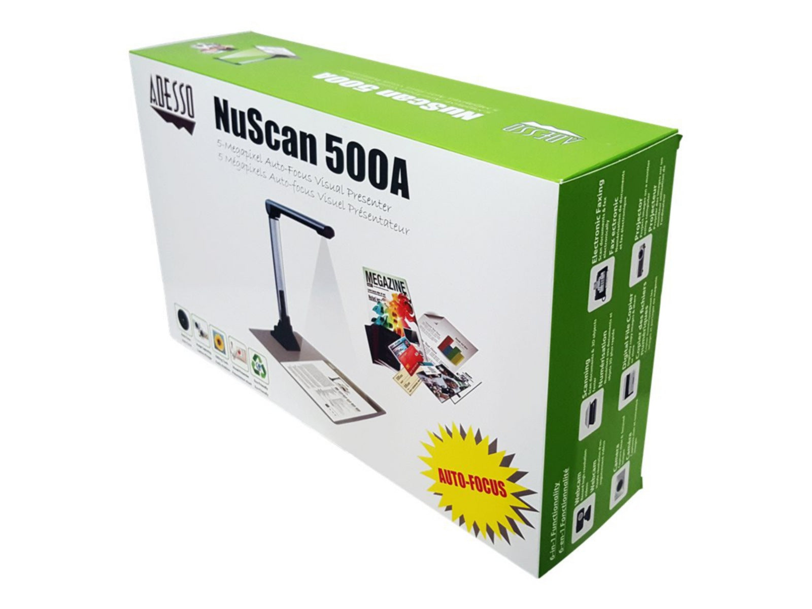 Proyector Adesso NuScan 500A - vista 4