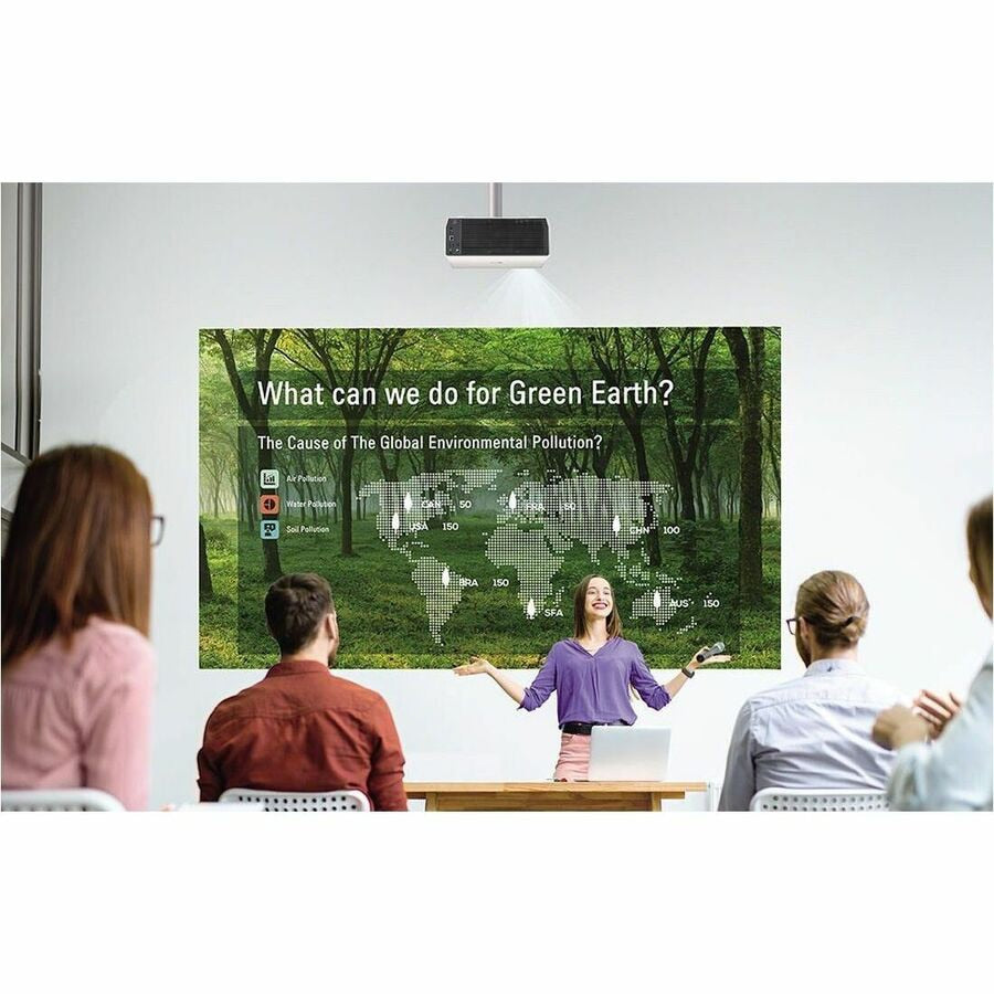 Proyector de Tiro Corto LG ProBeam BU53RG Short Throw DLP Projector - vista 2