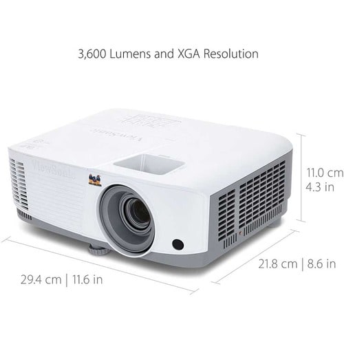 Proyector DLP Pórtatil ViewSonic PA503X - 3D Ready - 4:3 - 1024 x 768 - Frontal, De Techo - 720p - 5000Hora(s) - imagen 10