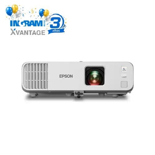 Proyector Láser Inalámbrico PowerLite L210W WXGA 3LCD, 4.500 lúmenes, Tamaño de imagen de hasta 300", 20.000 h - imagen 1