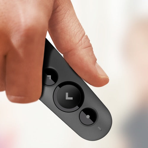 Puntero para presentaciones Logitech R500s - Bluetooth - USB - Láser - 3 Botón(es) - Grafito, Negro - Inalámbr - imagen 2
