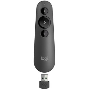 Puntero para presentaciones Logitech R500s - Bluetooth - USB - Láser - 3 Botón(es) - Grafito, Negro - Inalámbr - imagen 9