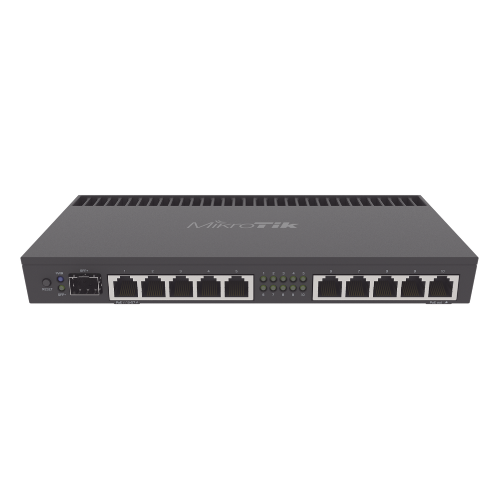 RouterBoard Mikrotik RB4011IGS+RM 10 puertos