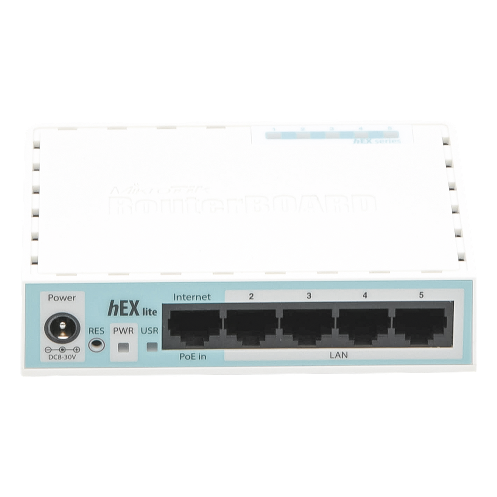 RouterBoard Mikrotik RB750R2 hEX lite 5 puertos