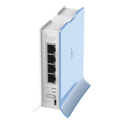 Punto de Acceso Mikrotik RB941-2ND-TC hAP lite TC 4 puertos