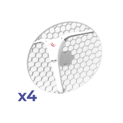CPE y PtP Mikrotik RBLHGG5ACDXL4PACK LHG XL 5 ac 4 Pack