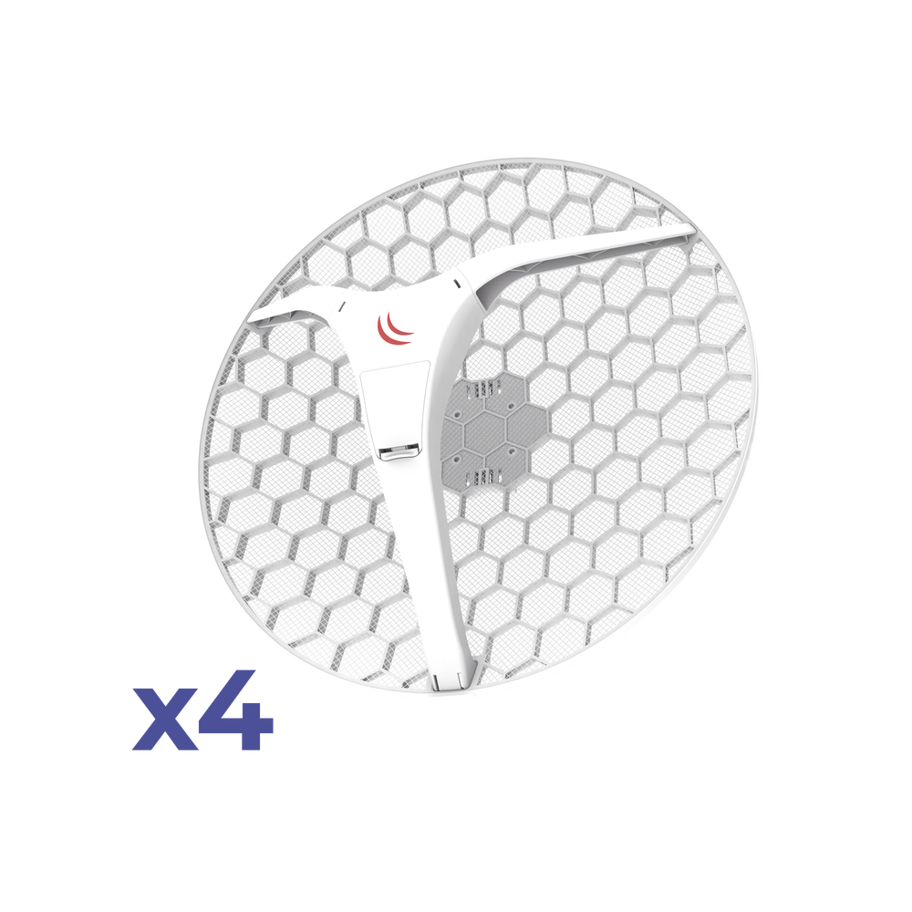 CPE y PtP Mikrotik RBLHGG5ACDXL4PACK LHG XL 5 ac 4 Pack