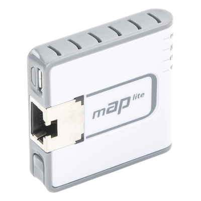 Mini Access Point 1 Puerto Fast Ethernet Mikrotik RBMAPL-2ND mAP lite