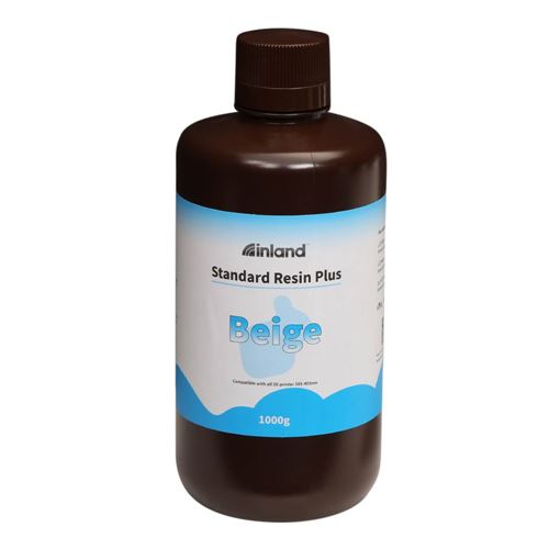 Resina 3D Inland Estándar Color piel 1.0 kg — vista frontal