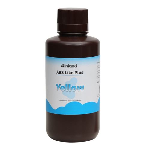 Resina 3D Inland Tipo ABS Plus Amarillo 1.0 kg — vista frontal
