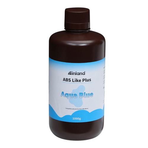 Resina 3D Inland Tipo ABS Plus Azul aqua 1.0 kg — vista frontal