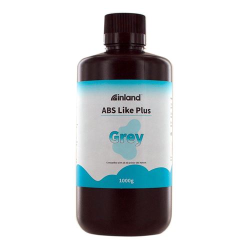 Resina 3D Inland Tipo ABS Plus Gris 1.0 kg — vista frontal