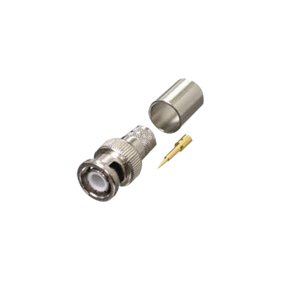 Conector BNC Macho de Anillo Plegable RF Industries RFB-1106-I
