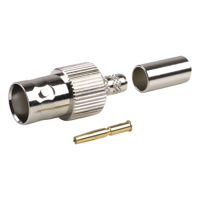 Conector BNC Hembra de Anillo RF Industries RFB-1124-1X