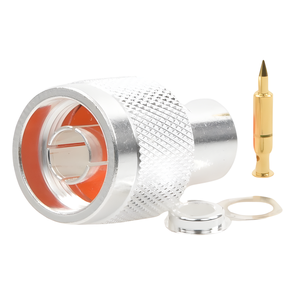 Conector N Macho de Rosca RF Industries RFN-1004-1SX