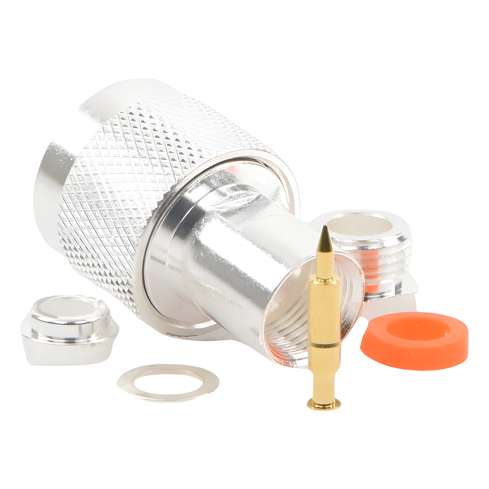 Conector N Macho de Rosca RF Industries RFN-1004-1SX
