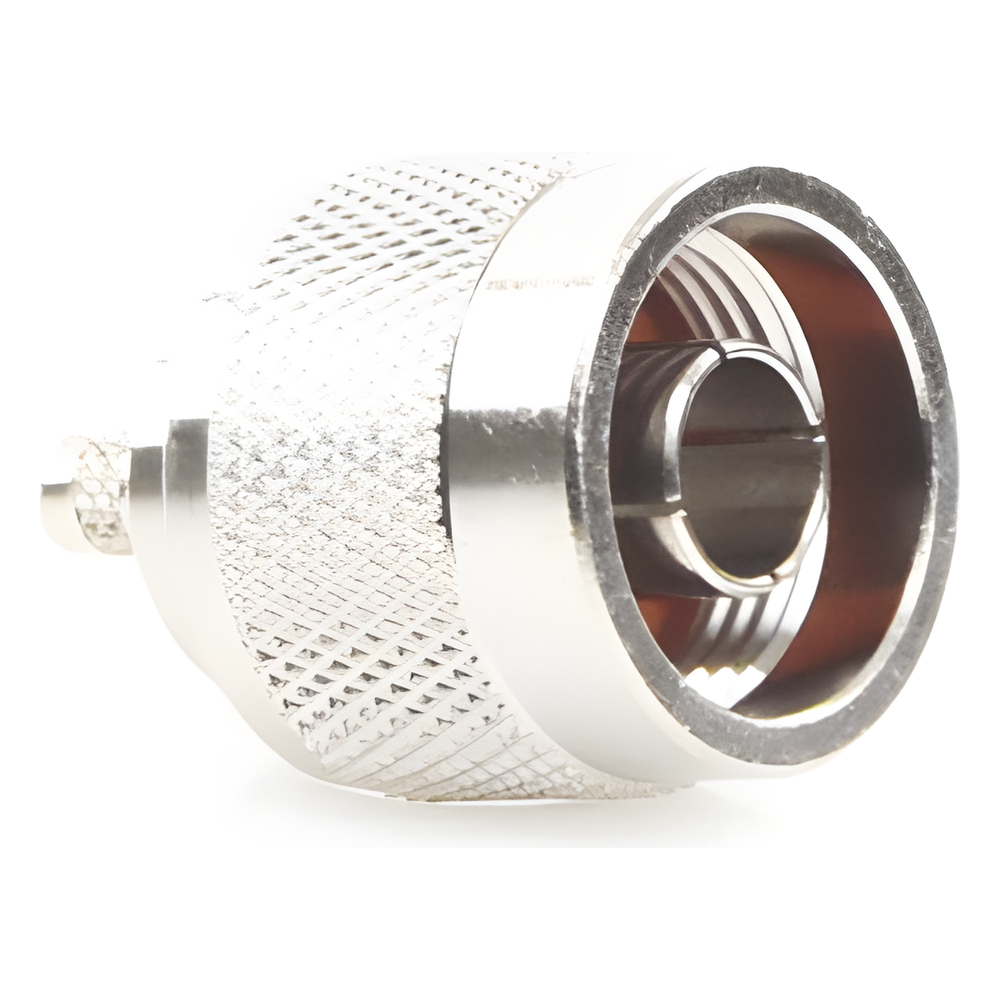Conector N Macho de Anillo Plegable RF Industries RFN-1005-2N