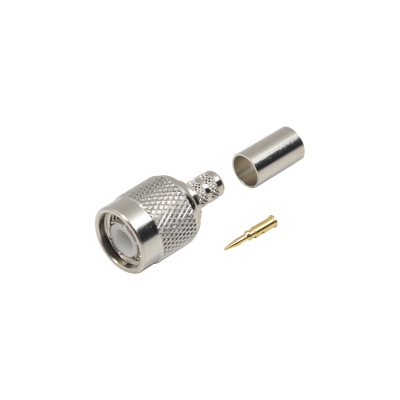 Conector TNC Macho de Anillo Plegable RF Industries RFT-1202-2T