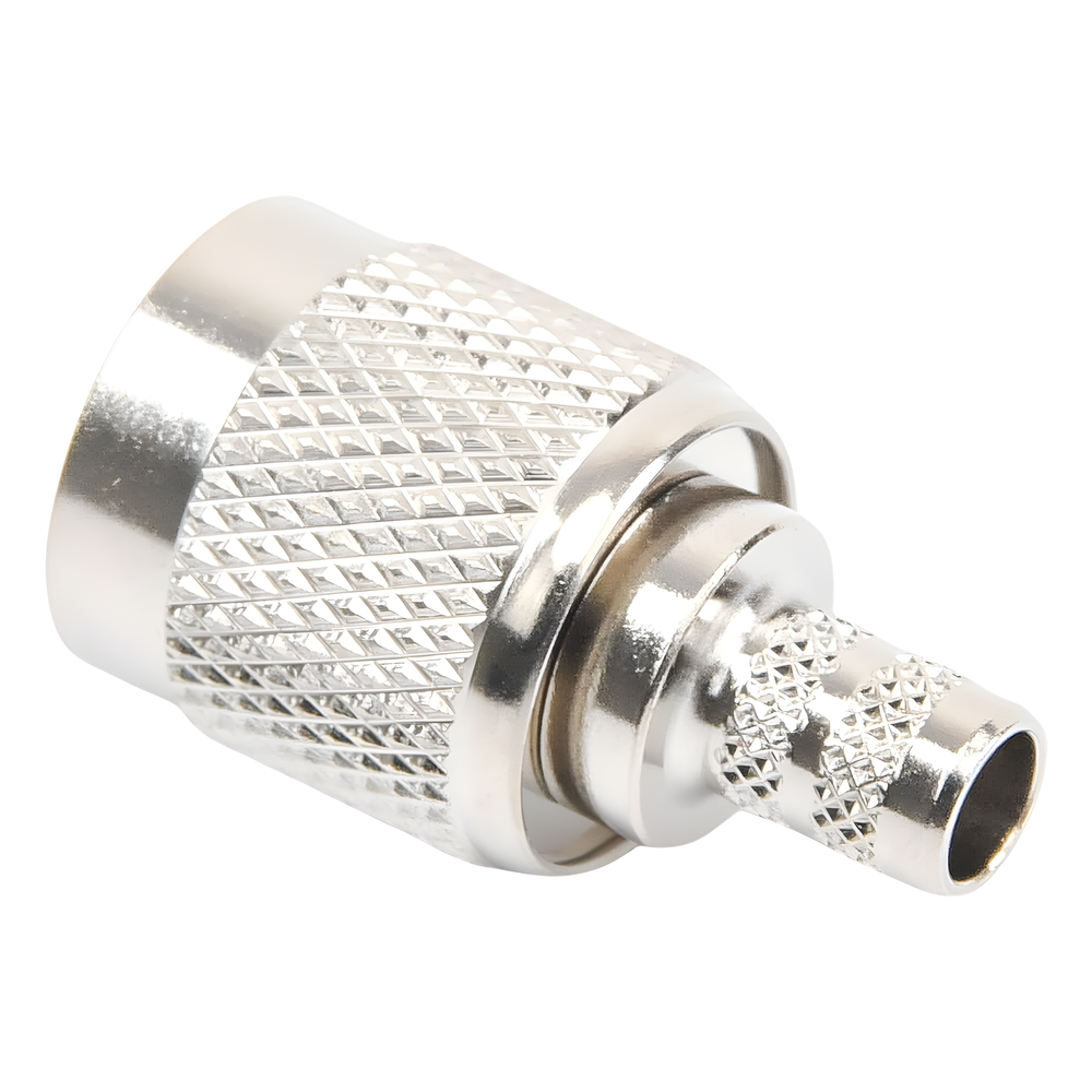 Conector TNC Macho de Anillo Plegable RF Industries RFT-1203-1X