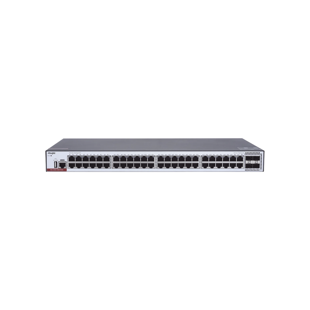 Switch Administrable Capa 3 PoE Ruijie RG-CS83-48GT4XS-P 48 puertos 10 GB