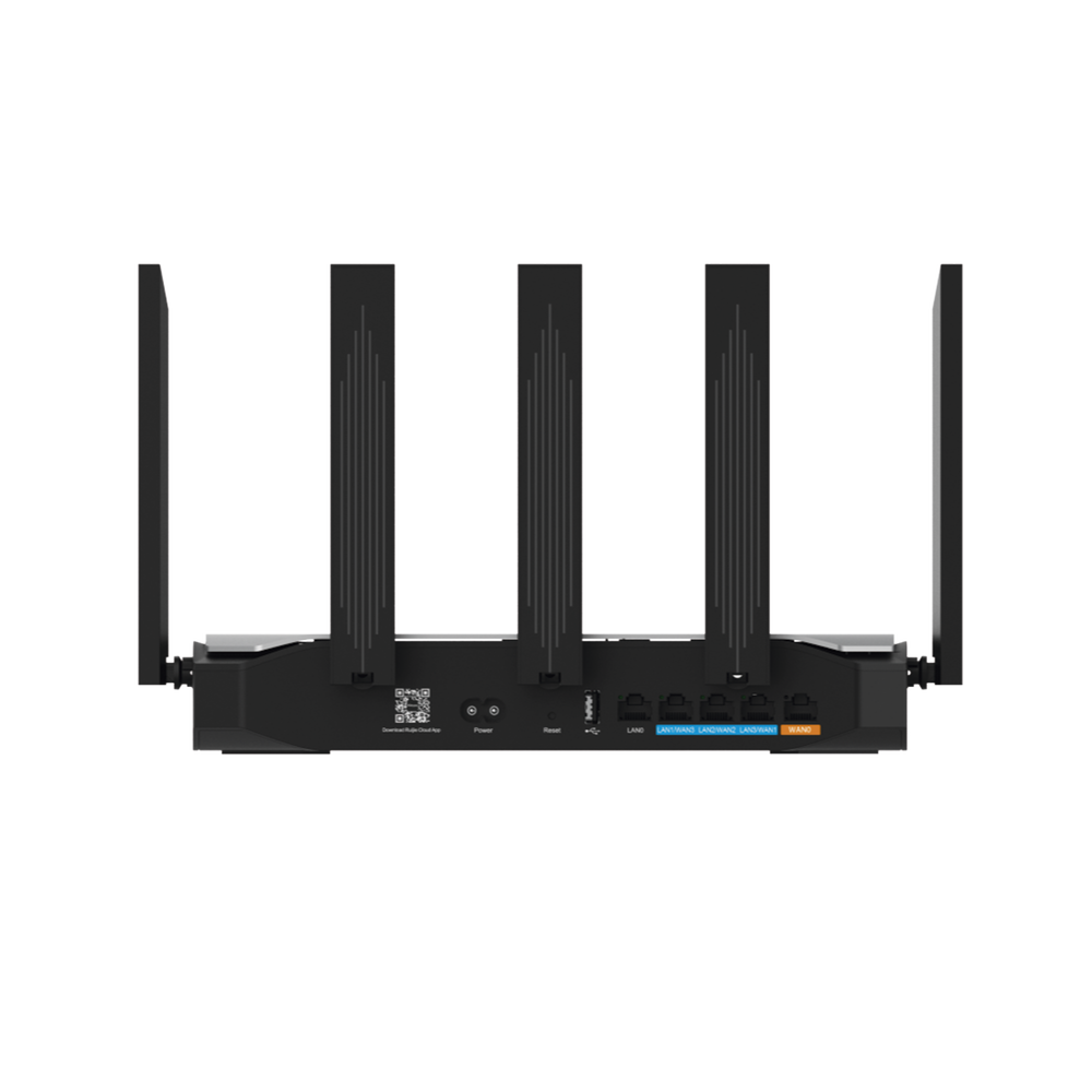 Router inalámbrico Wi-Fi 6 empresarial todo Ruijie RG-EG105GW-X 5 puertos