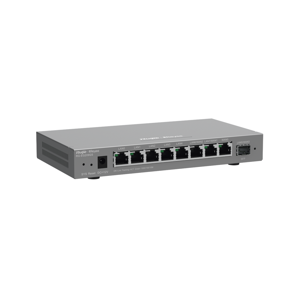 RG-EG209GS Router Administrable Ruijie RG-EG209GS 9 puertos 1 GB