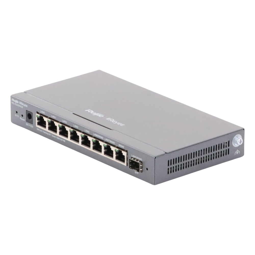 RG-EG209GS Router Administrable Ruijie RG-EG209GS 9 puertos 1 GB