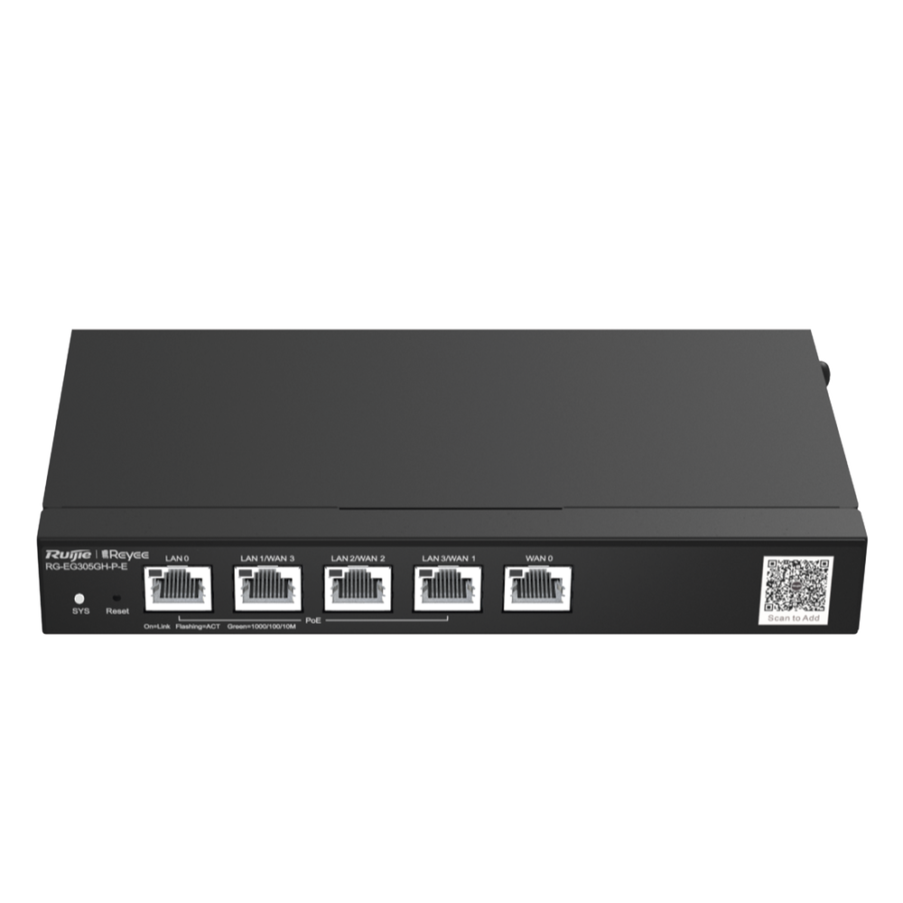 Reyee Router de Oficina PoE Ruijie RG-EG305GH-P-E 5 puertos