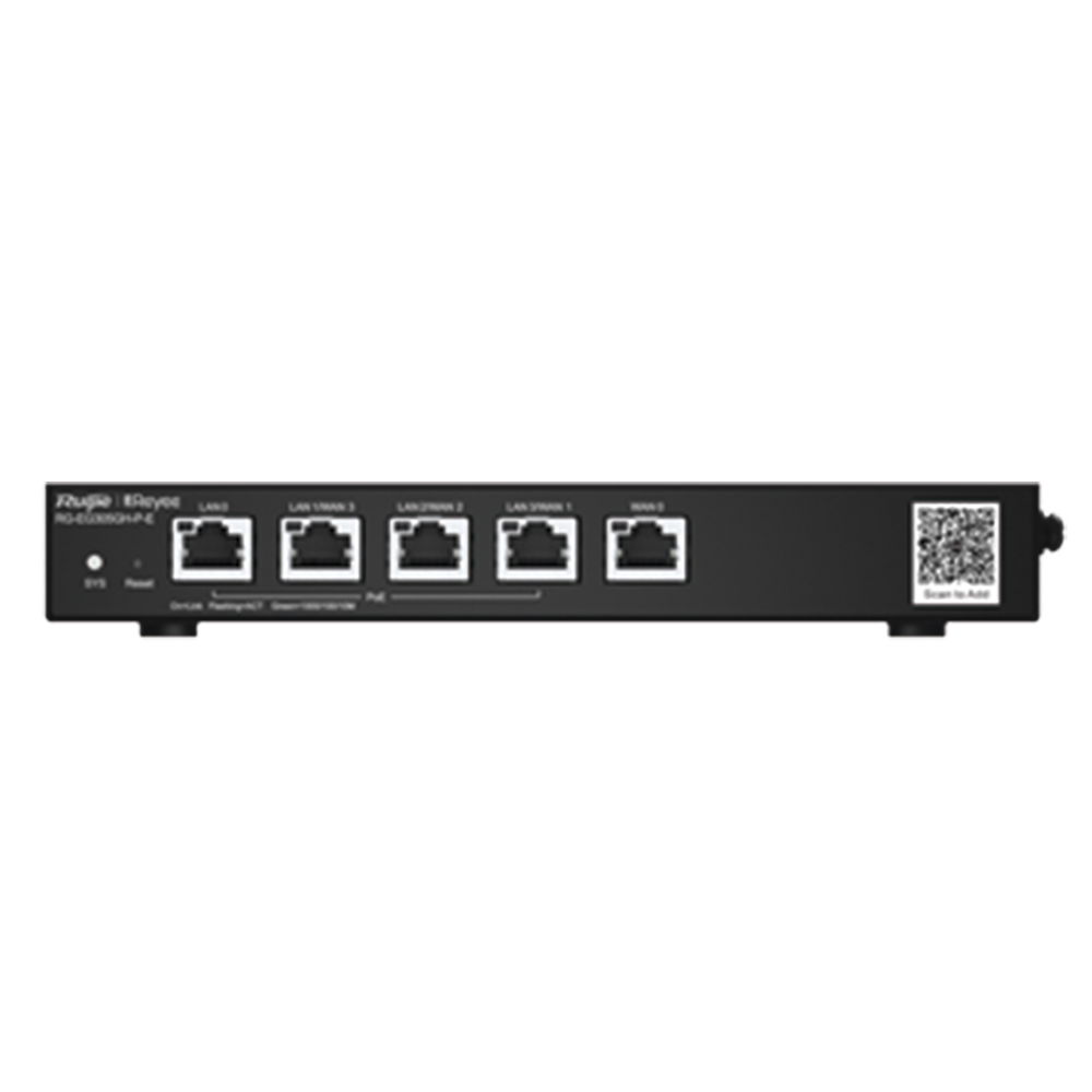 Reyee Router de Oficina PoE Ruijie RG-EG305GH-P-E 5 puertos