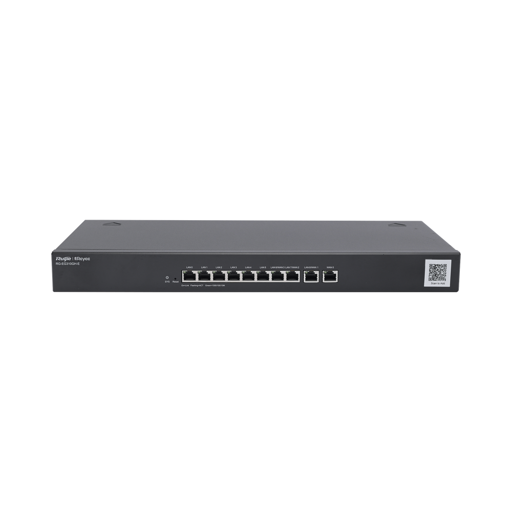 Router de Oficina Gestionado en la Nube Ruijie RG-EG310GH-E 10 puertos