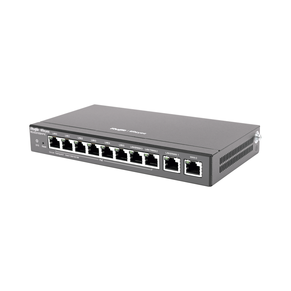 Router Ruijie RG-EG310GH-P-E 10 puertos