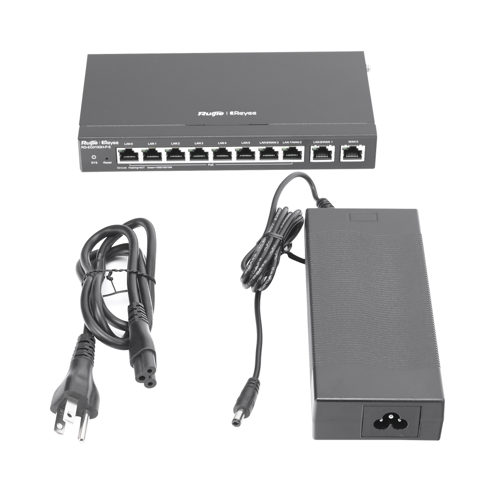 Router Ruijie RG-EG310GH-P-E 10 puertos