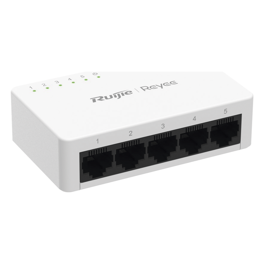 Switch no administrable sin PoE Ruijie RG-ES05G-L 5 puertos