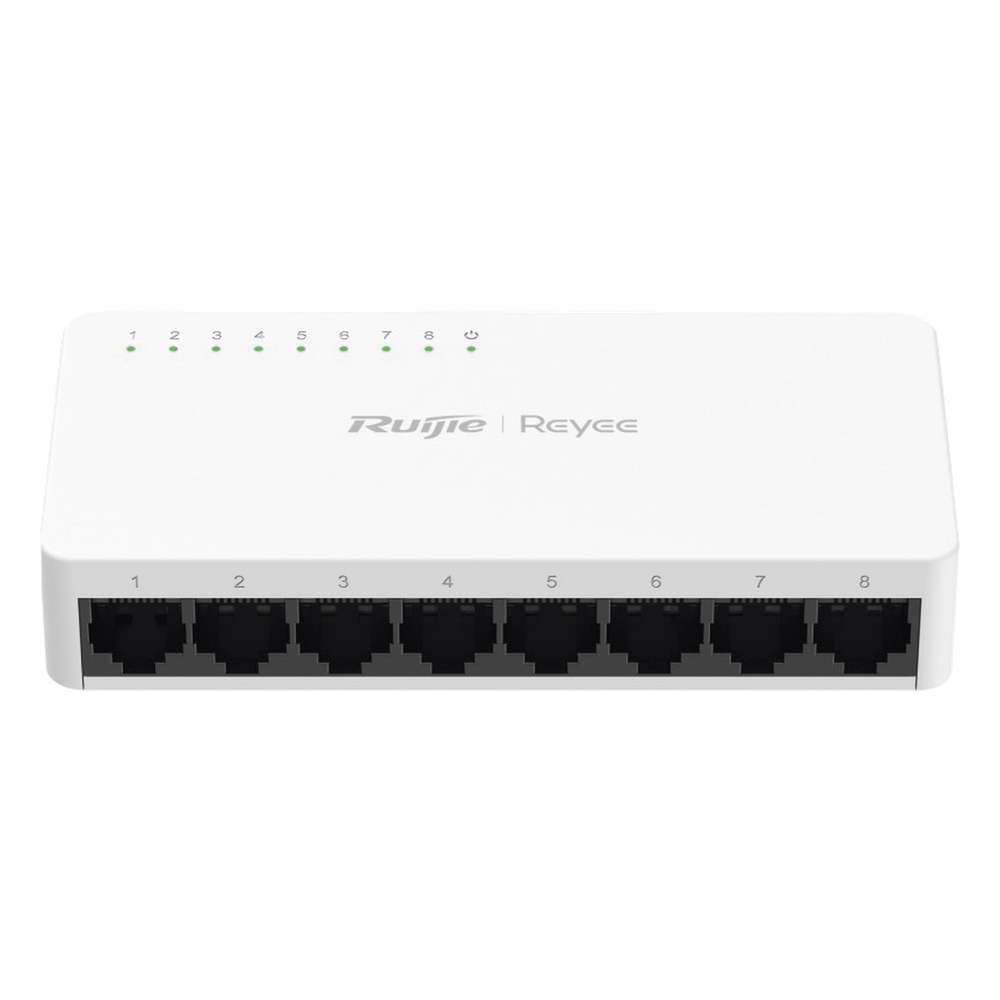 Switch non-PoE de 8 puertos 10 Ruijie RG-ES08G-L