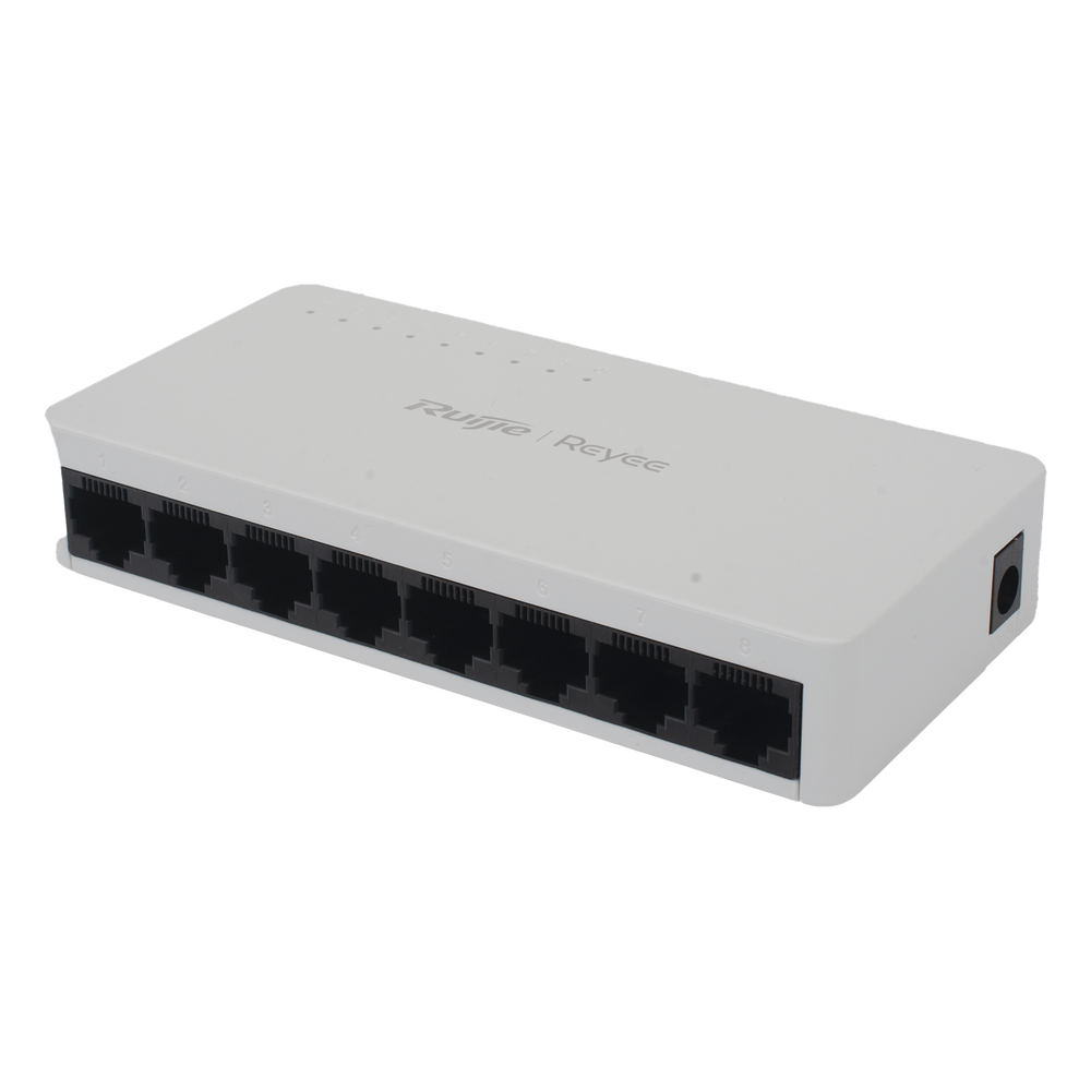 Switch non-PoE de 8 puertos 10 Ruijie RG-ES08G-L